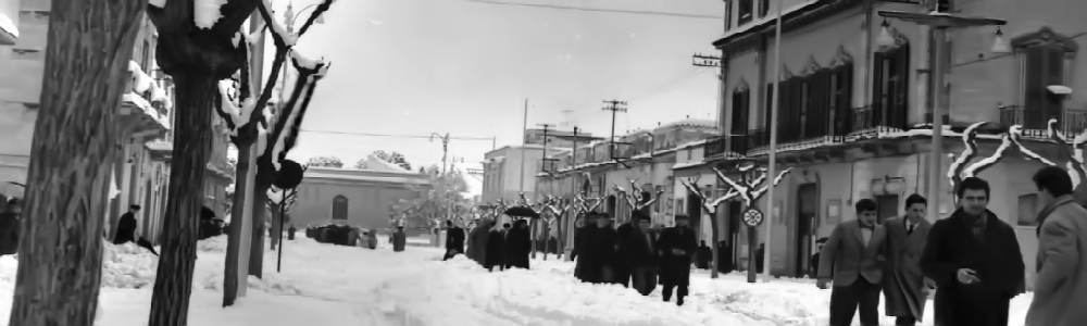 Corso Umberto con neve